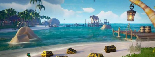 盗贼之海黄金海岸怎么前往