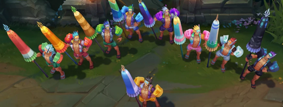 lol皇子泳池派对皮肤特效