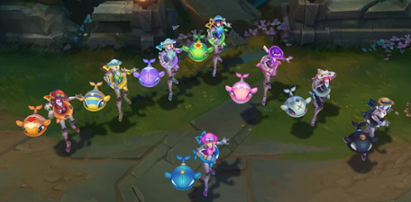 lol发条泳池派对皮肤特效