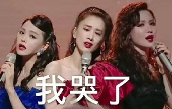 我哭了我装的表情包