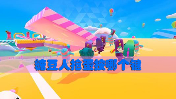 糖豆人抢蛋按哪个键