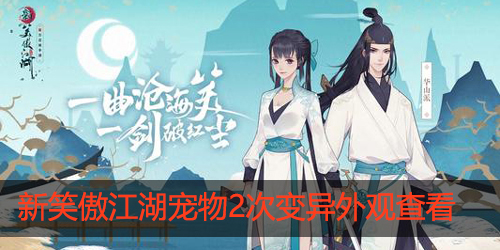 新笑傲江湖宠物2次变异外观在哪查看