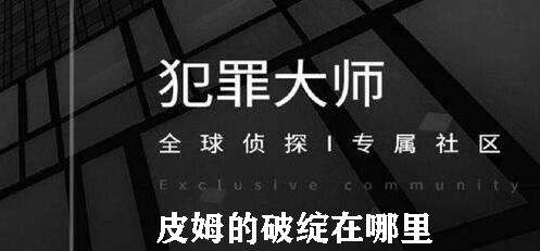 犯罪大师皮姆的破绽在哪里