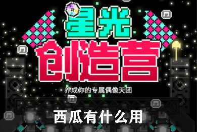 星光创造营西瓜有什么用