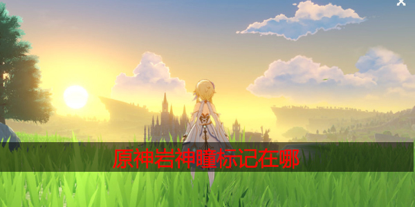 原神岩神瞳标记在哪看
