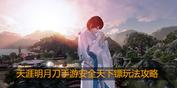 天涯明月刀手游安全天下镖需要几次镖旗
