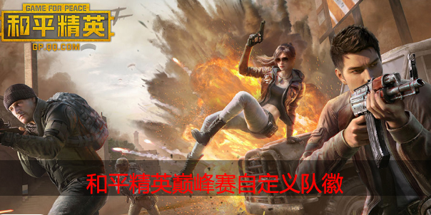 和平精英巅峰赛队徽怎么自定义