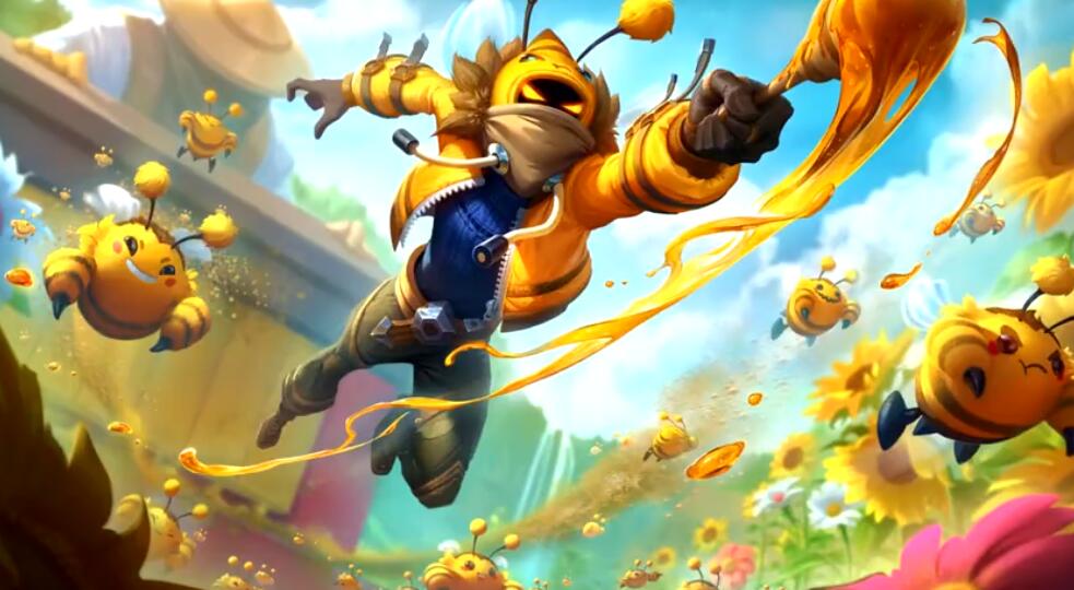 lol马尔扎哈小蜜蜂皮肤特效