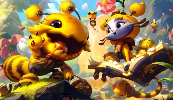 lol悠米小蜜蜂皮肤特效