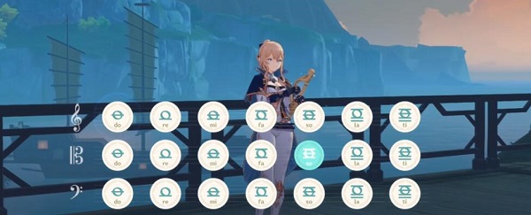 原神团子大家族琴谱