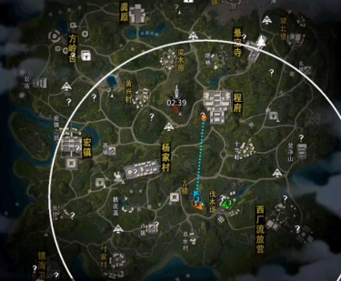 武侠乂手游跳伞位置怎么选