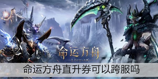 命运方舟直升券可以跨服吗