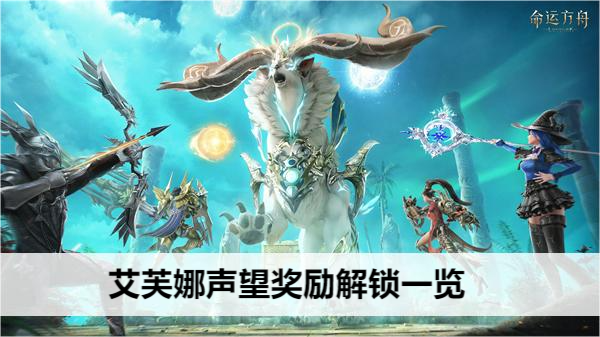 命运方舟艾芙娜声望奖励解锁一览