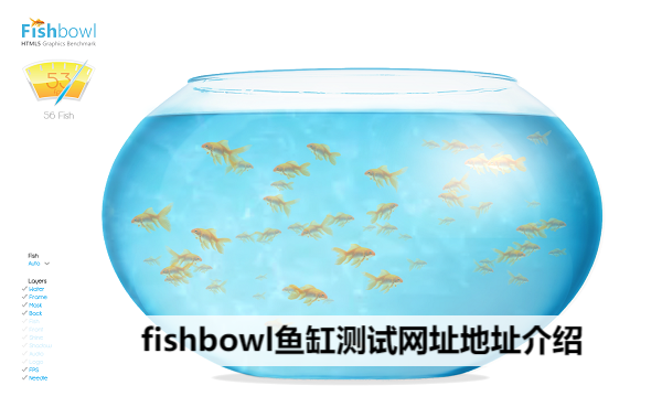 fishbowl鱼缸测试网址地址介绍
