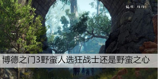 博德之门3野蛮人选狂战士还是野蛮之心