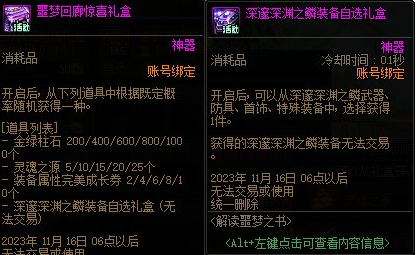 dnf噩梦回廊反击奖励是什么