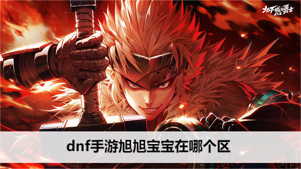 dnf手游旭旭宝宝在哪个区