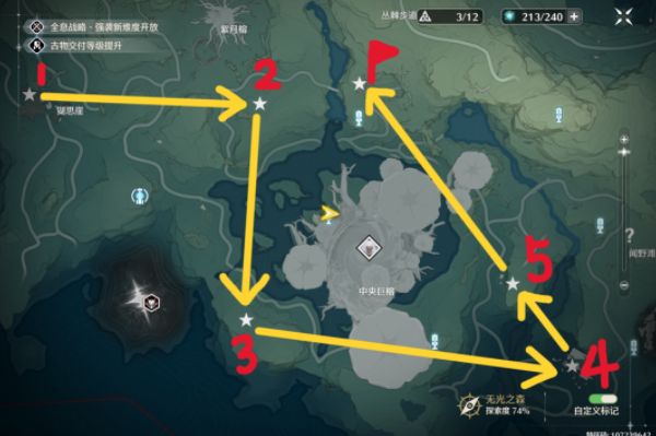 鸣潮无光之森生态调查收集位置