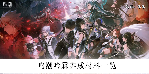 鸣潮吟霖养成材料一览