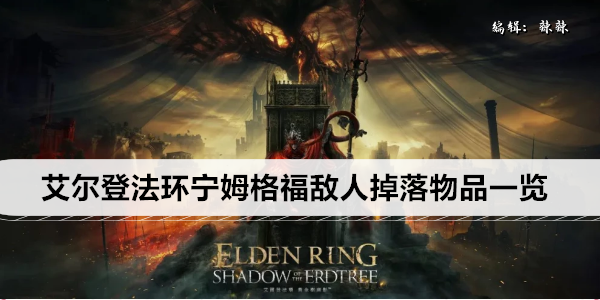 艾尔登法环宁姆格福敌人掉落物品一览