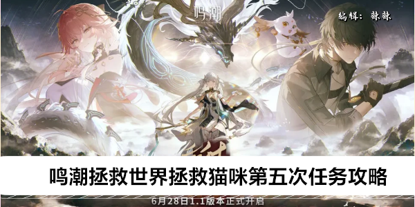 鸣潮拯救世界拯救猫咪第五次任务攻略