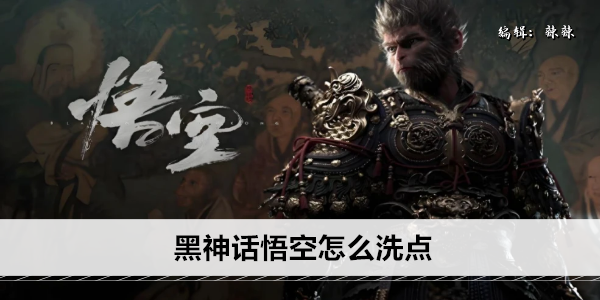 黑神话悟空怎么洗点
