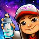 地铁跑酷星空