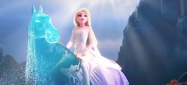 梗的出处什么春兰这个梗主要是出自冰雪奇缘动画中,当艾莎骑着水之马