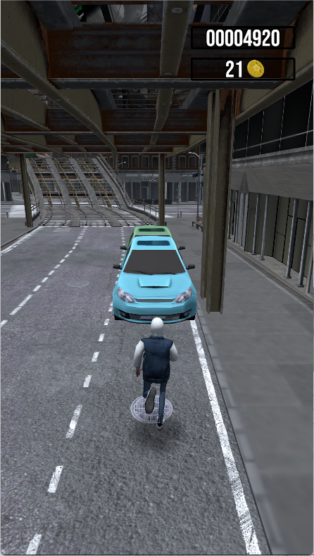 城市跑酷玩家