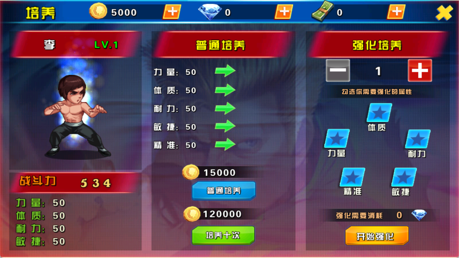 我是格斗家游戏