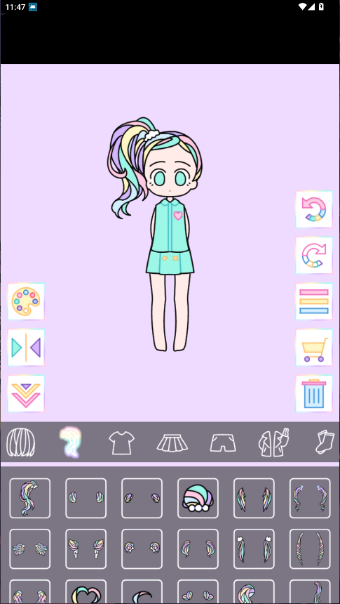 粉彩女孩新版