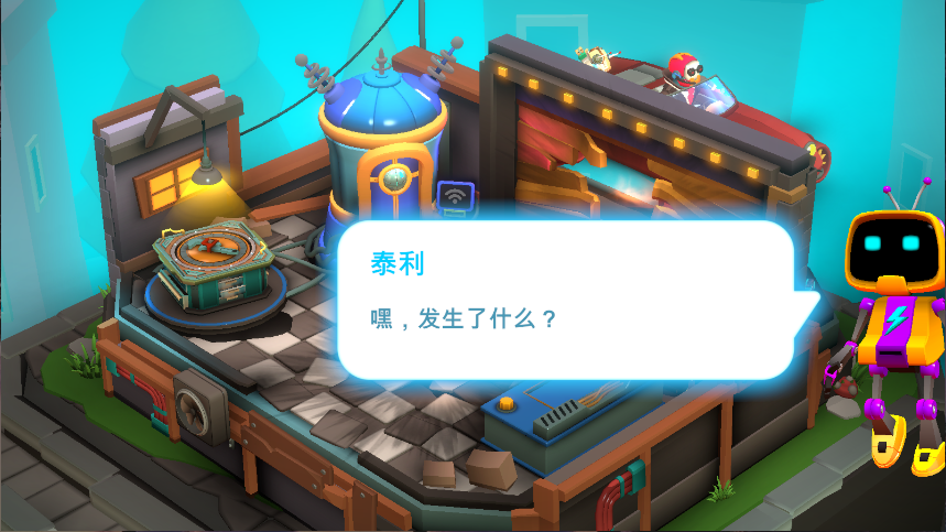 微型机器人传送门逃脱新版