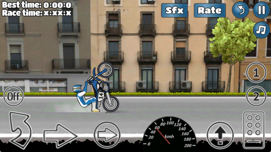 wheelie challenge翘头