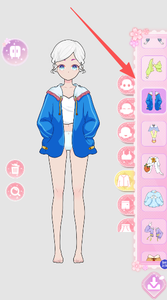 装扮时尚少女