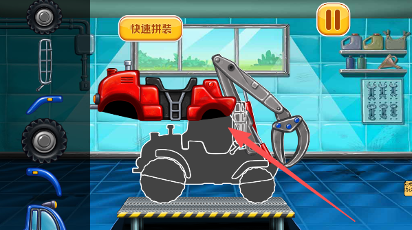 工程车拼空模拟器