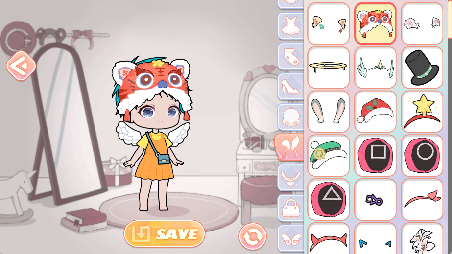 yoyo娃娃装扮小屋