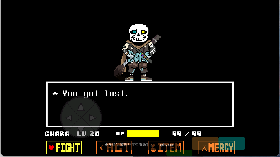 Ink Sans fight