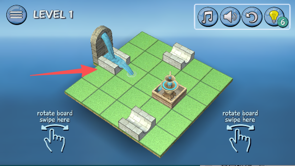 流水喷泉3D拼图