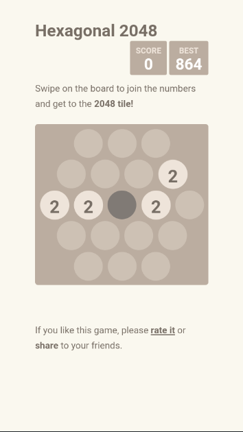 2048六边形