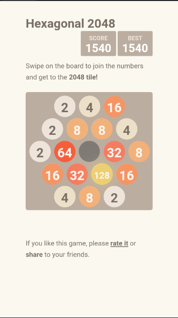 2048六边形