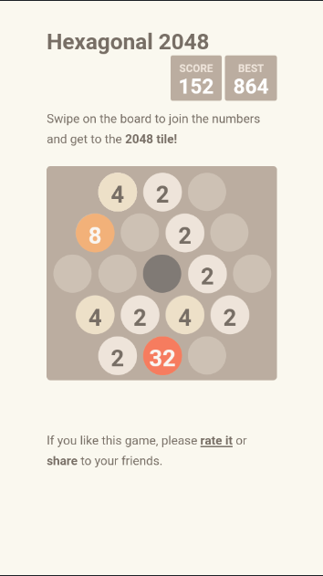2048六边形