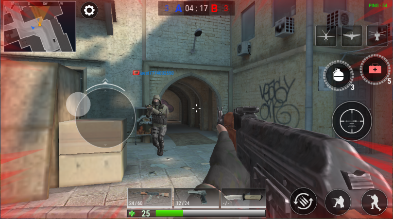 现代枪射击战争