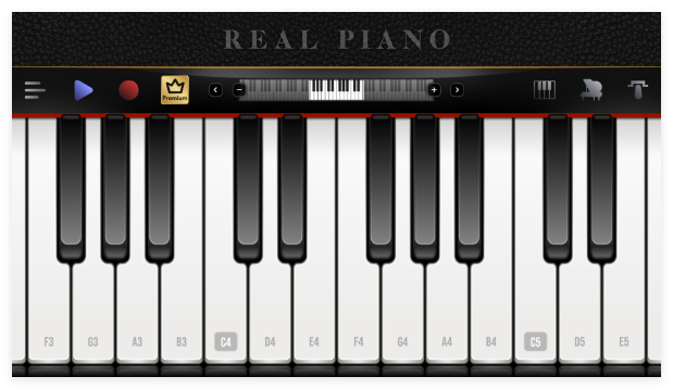真实钢琴模拟