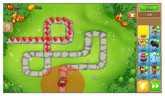 猴子塔防6官方正版