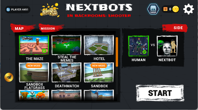 Nextbots密室射手