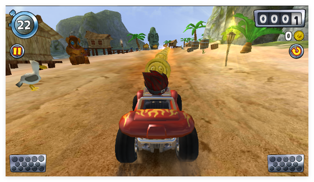 沙滩车闪电战手游