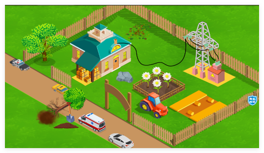 冰雪公主建房子