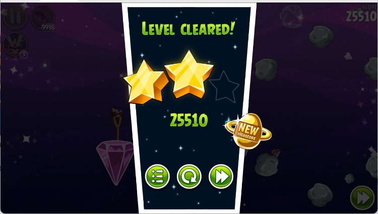 愤怒的小鸟太空版