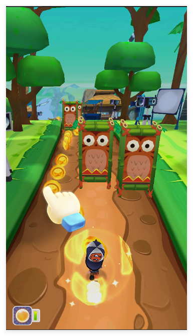 爸爸去哪儿全明星跑酷