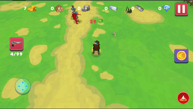 两个家伙与僵尸手游